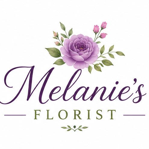 Melanie's Florist Logo