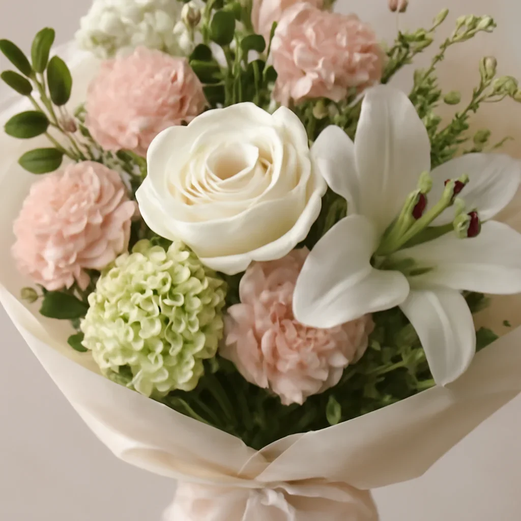 Close-up floral detail supporting funeral flower meanings explained simply