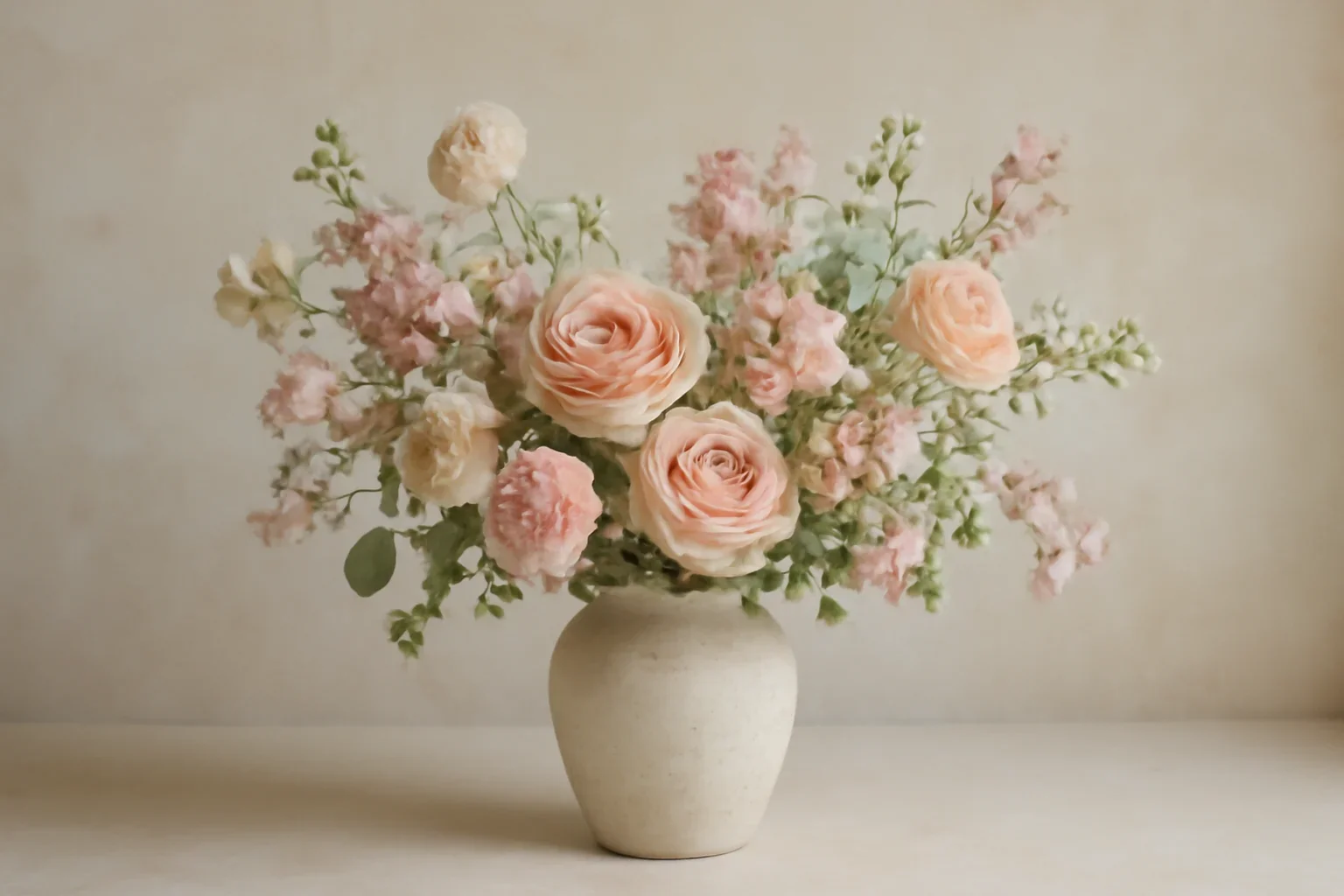 Editorial floral still life for housewarming flowers that actually feel thoughtful