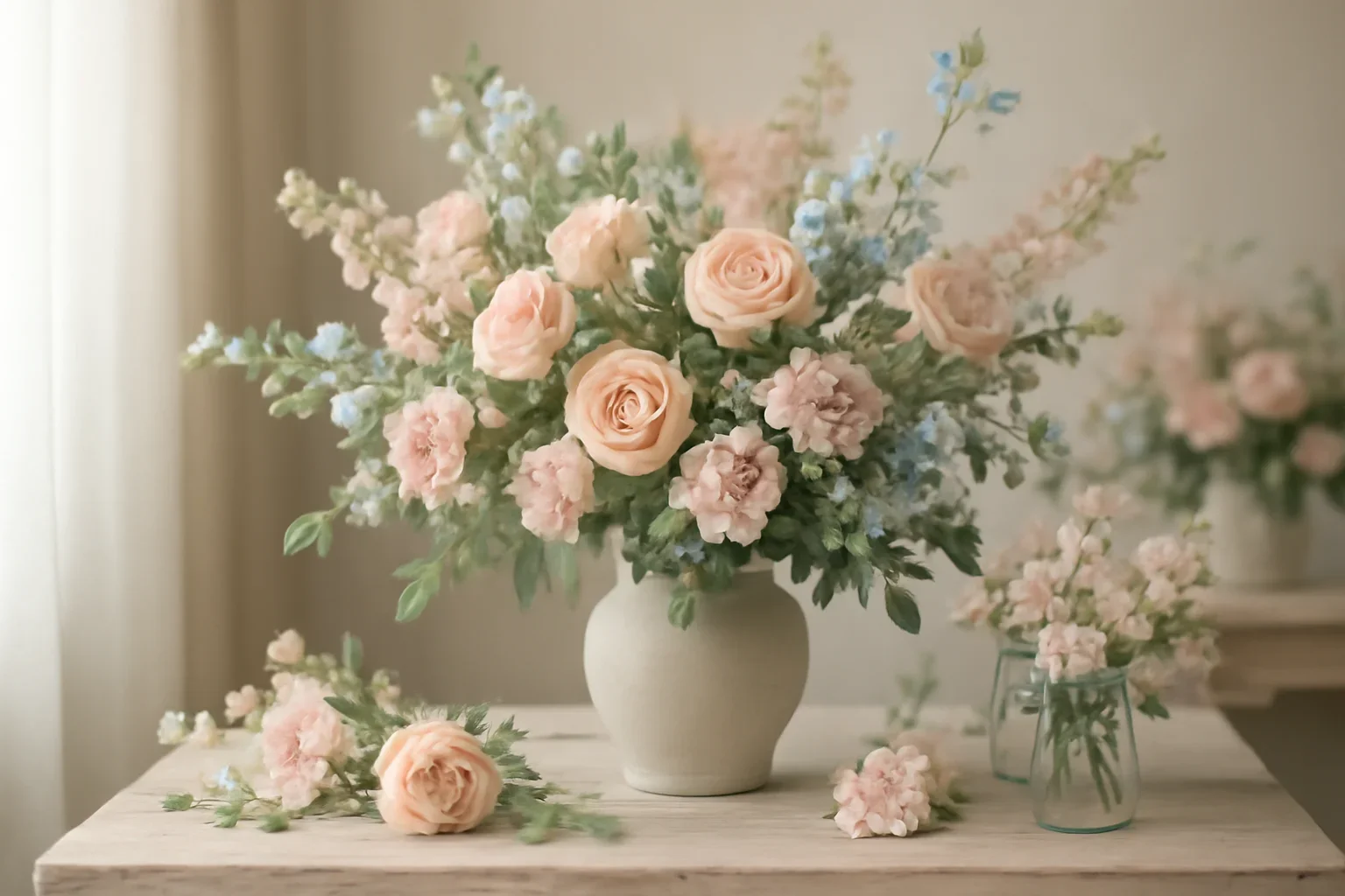 Editorial floral still life for how to choose a local florist in tadcaster
