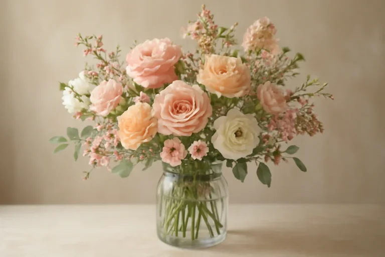 Editorial floral still life for last-minute valentine's flowers without looking last-minute