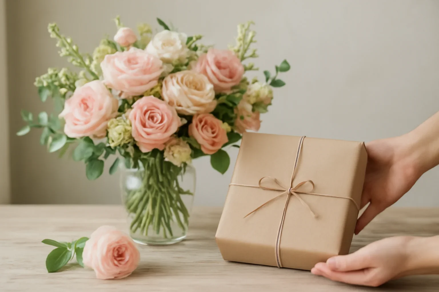 Editorial floral still life for how same-day flower delivery works