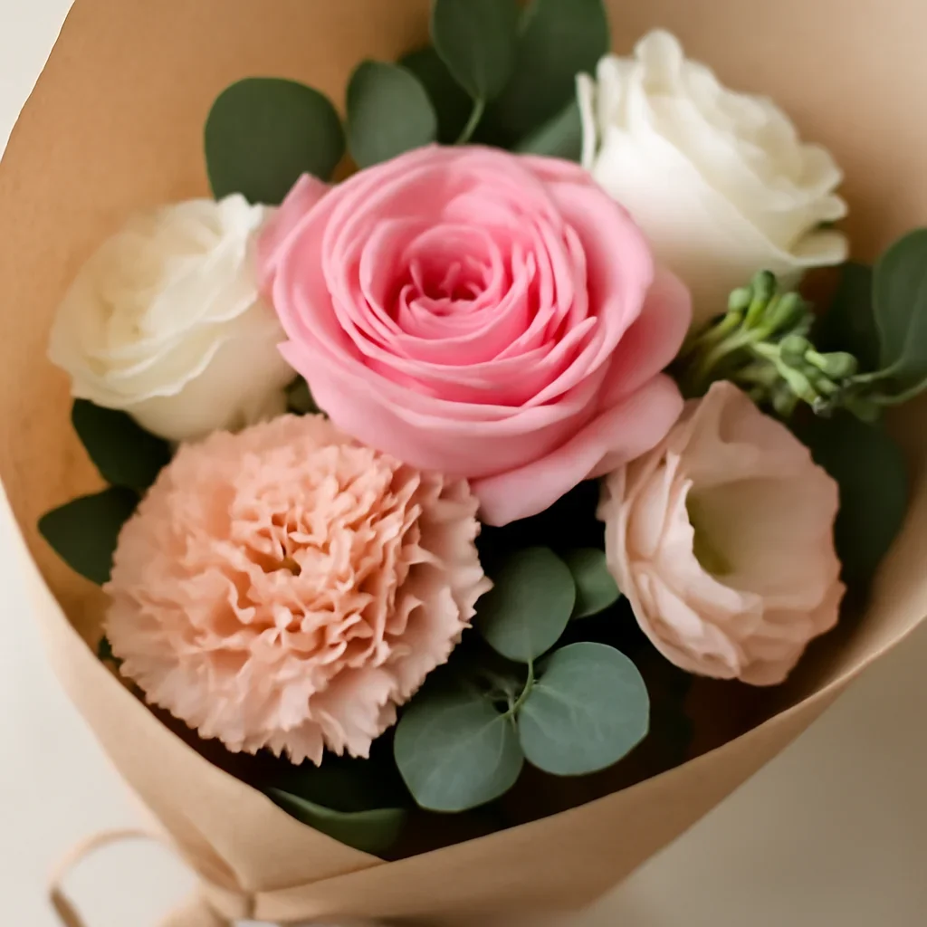 Close-up floral detail supporting how same-day flower delivery works