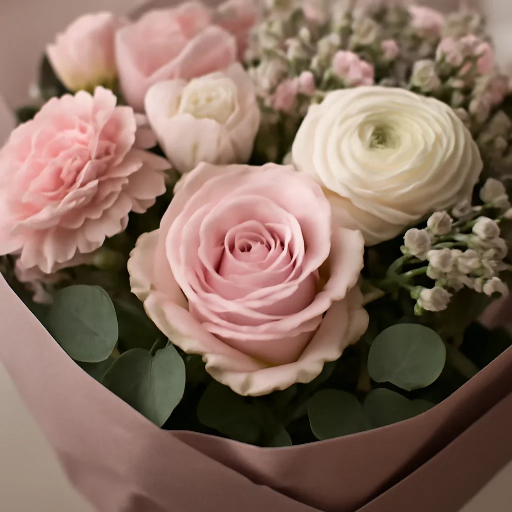 Close-up floral detail supporting when to order mother's day flowers locally