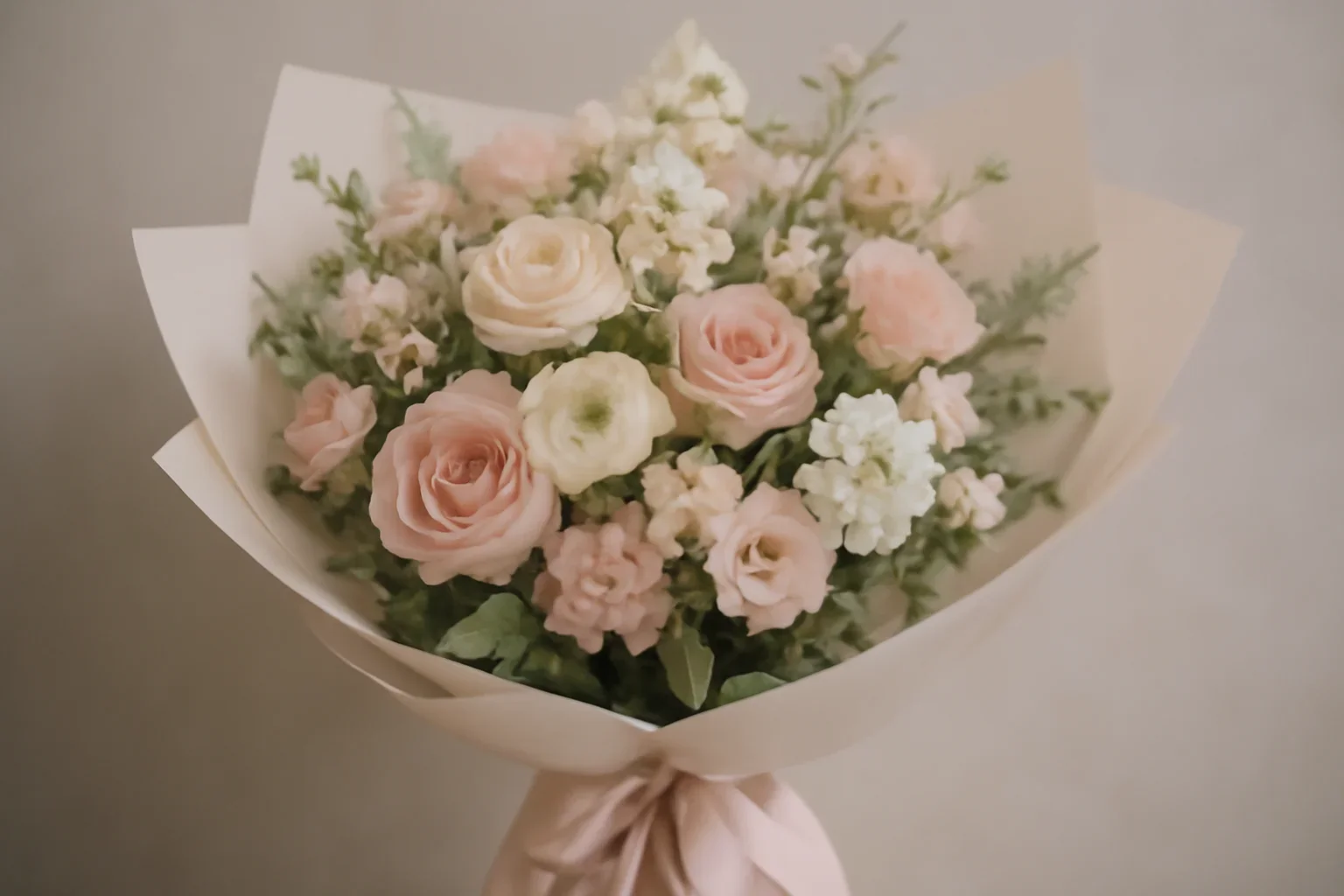 Fresh bouquet prepared for delivery in Clifford