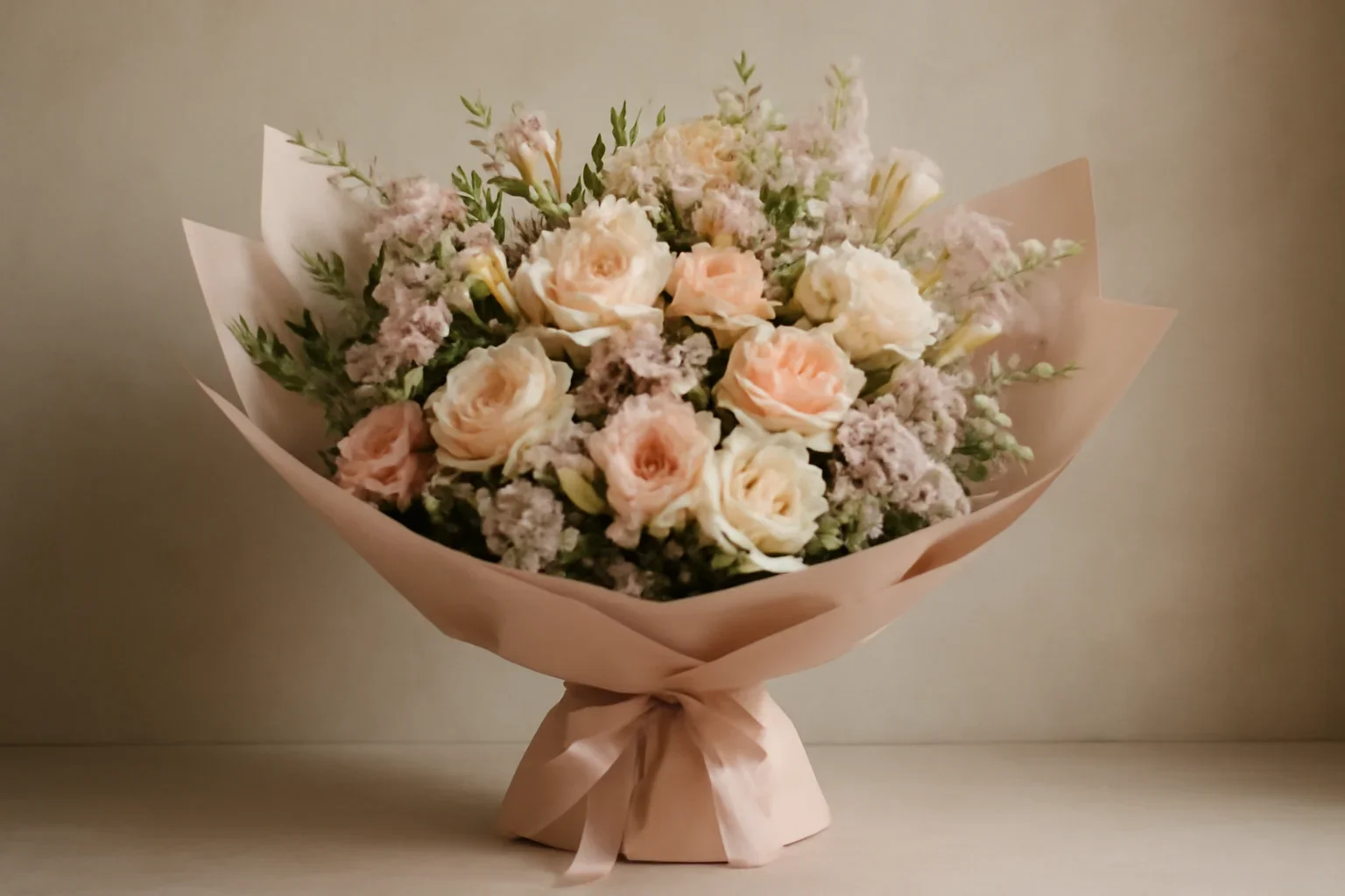 Fresh bouquet prepared for delivery in Wakefield