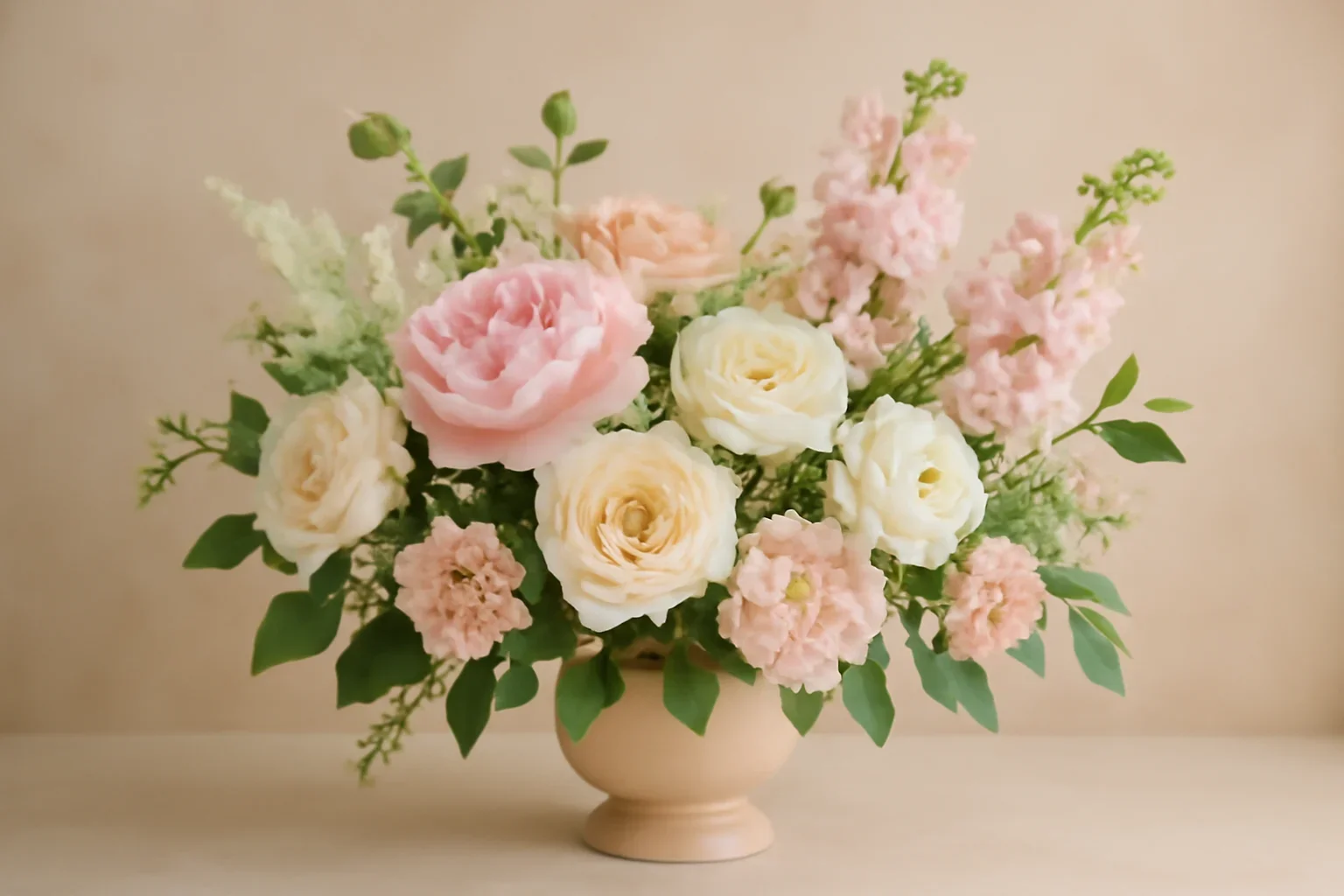 Fresh flowers styled for congratulations flowers