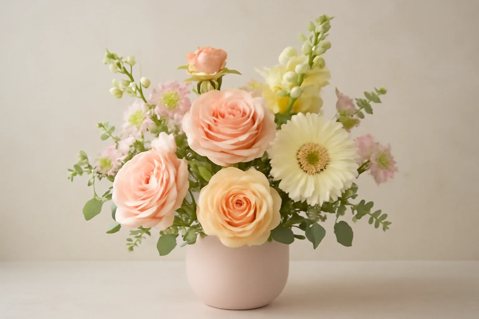Fresh flowers styled for get well flowers