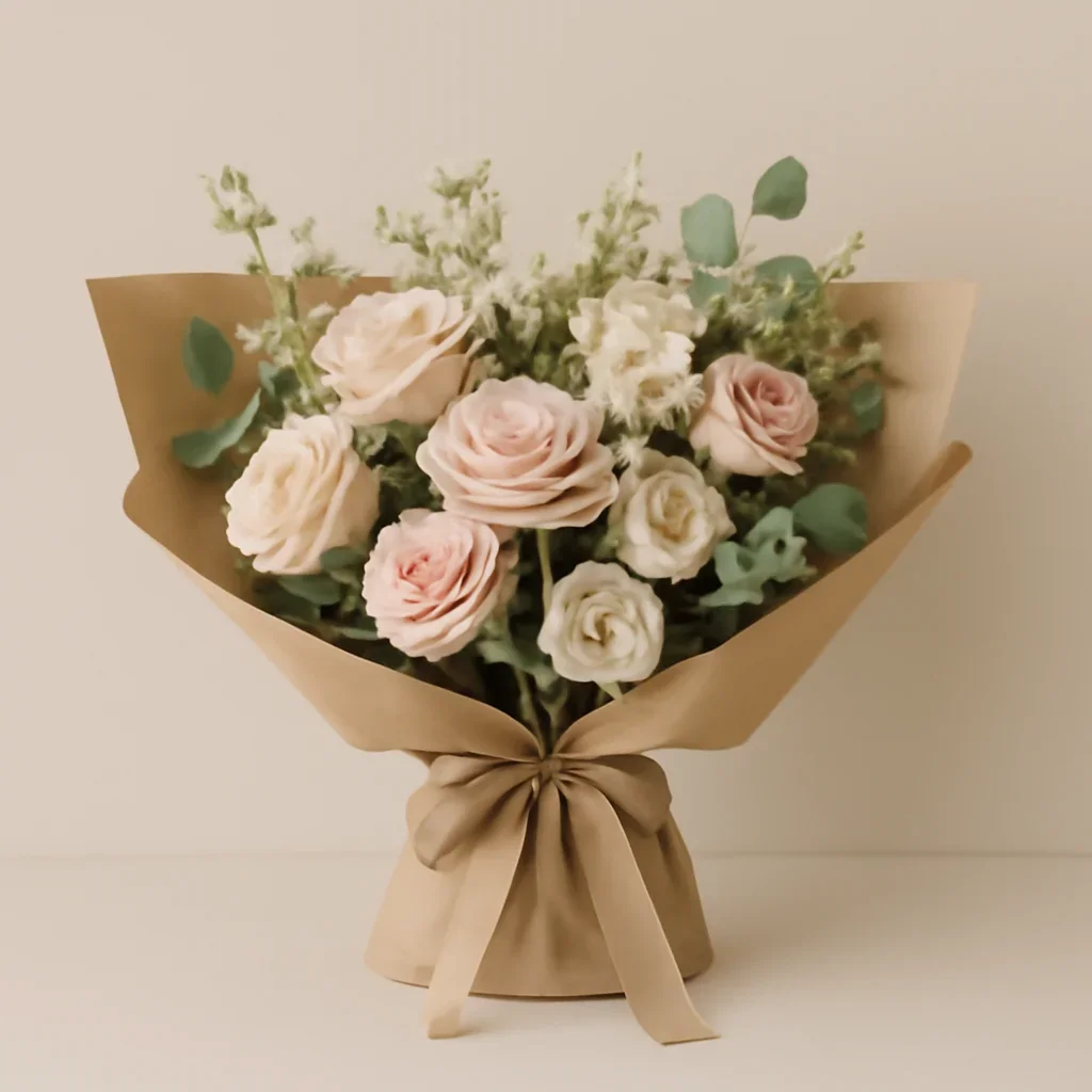 Wrapped arrangement for melanie's collection