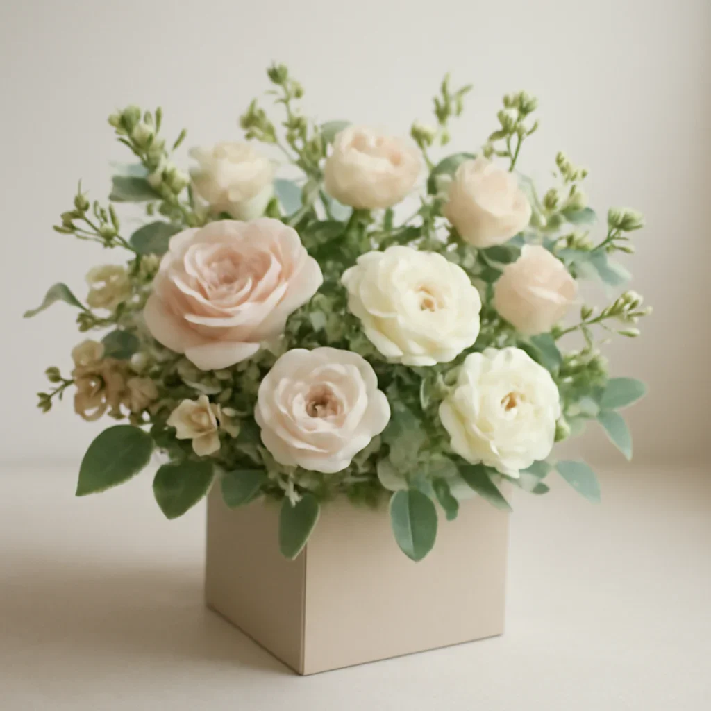 Detailed bouquet image for modern box flowers