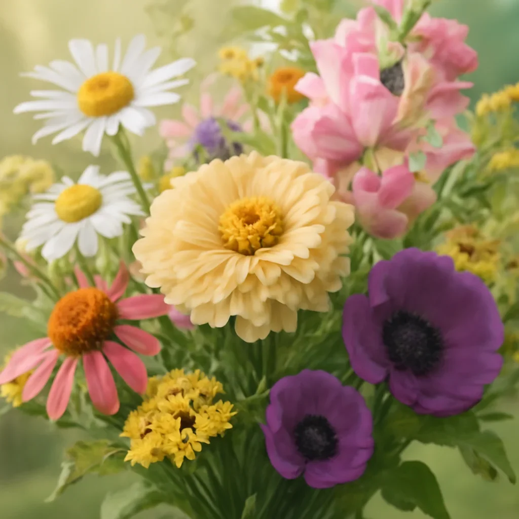 Detailed bouquet image for summer flowers