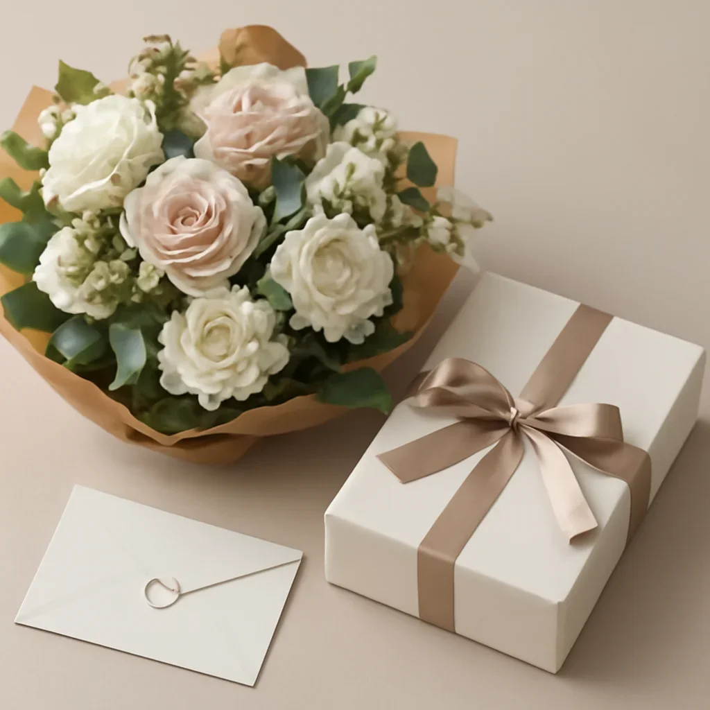 Refined bouquet and packaging detail for same-day flower delivery